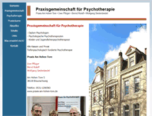 Tablet Screenshot of praxis-am-hohen-tore.de